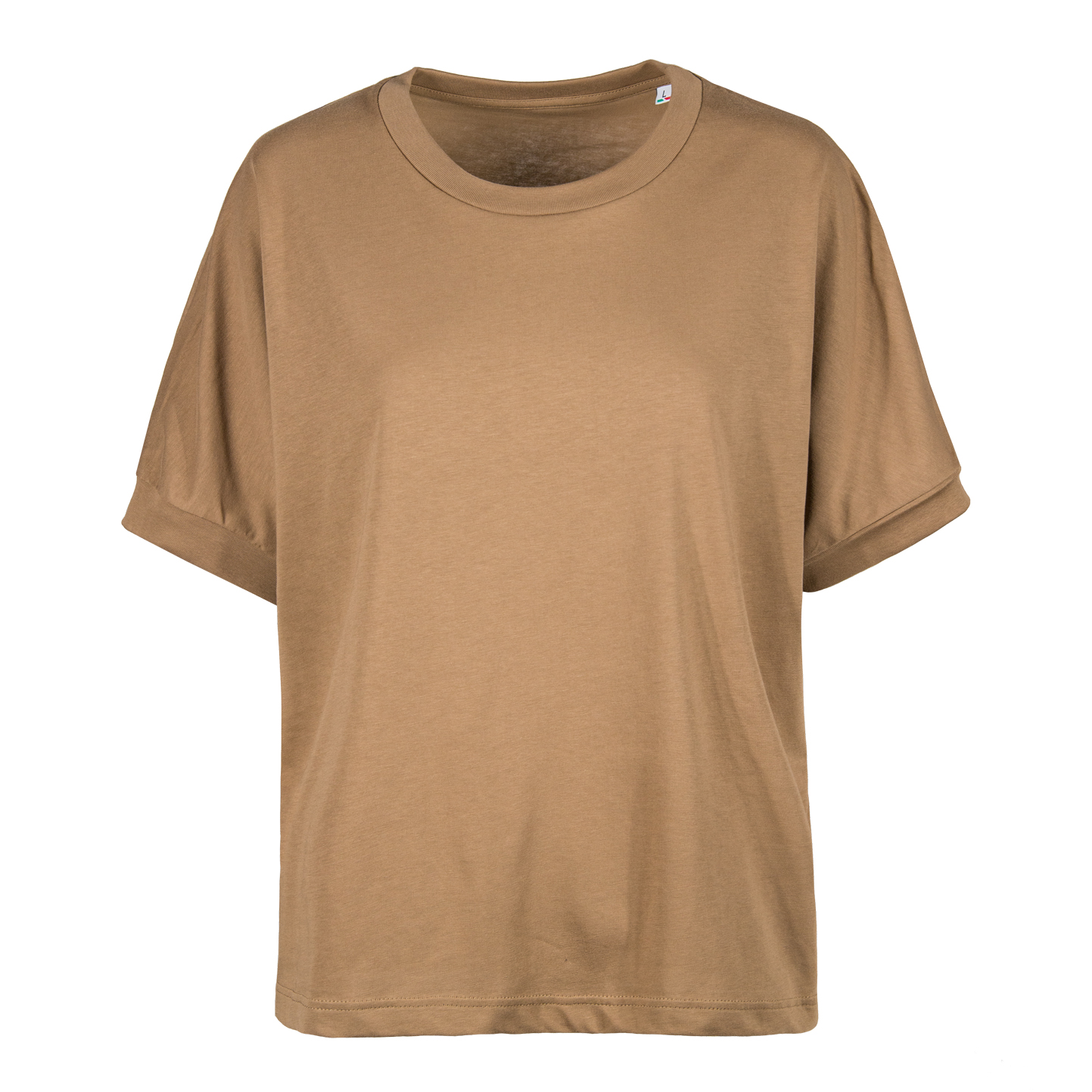 T-shirt oversize donna - TB - Tabacco
