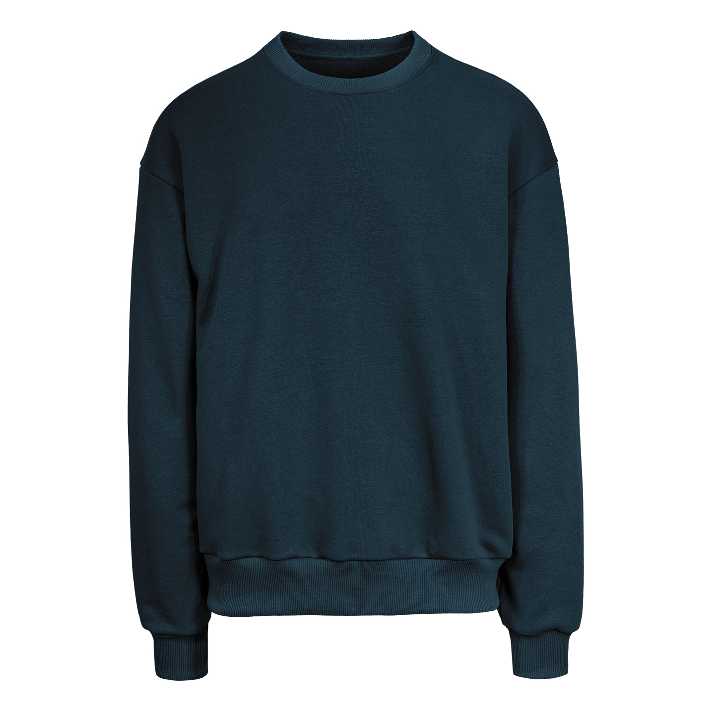 Felpa 365 oversize unisex girocollo - NY - Blu Navy