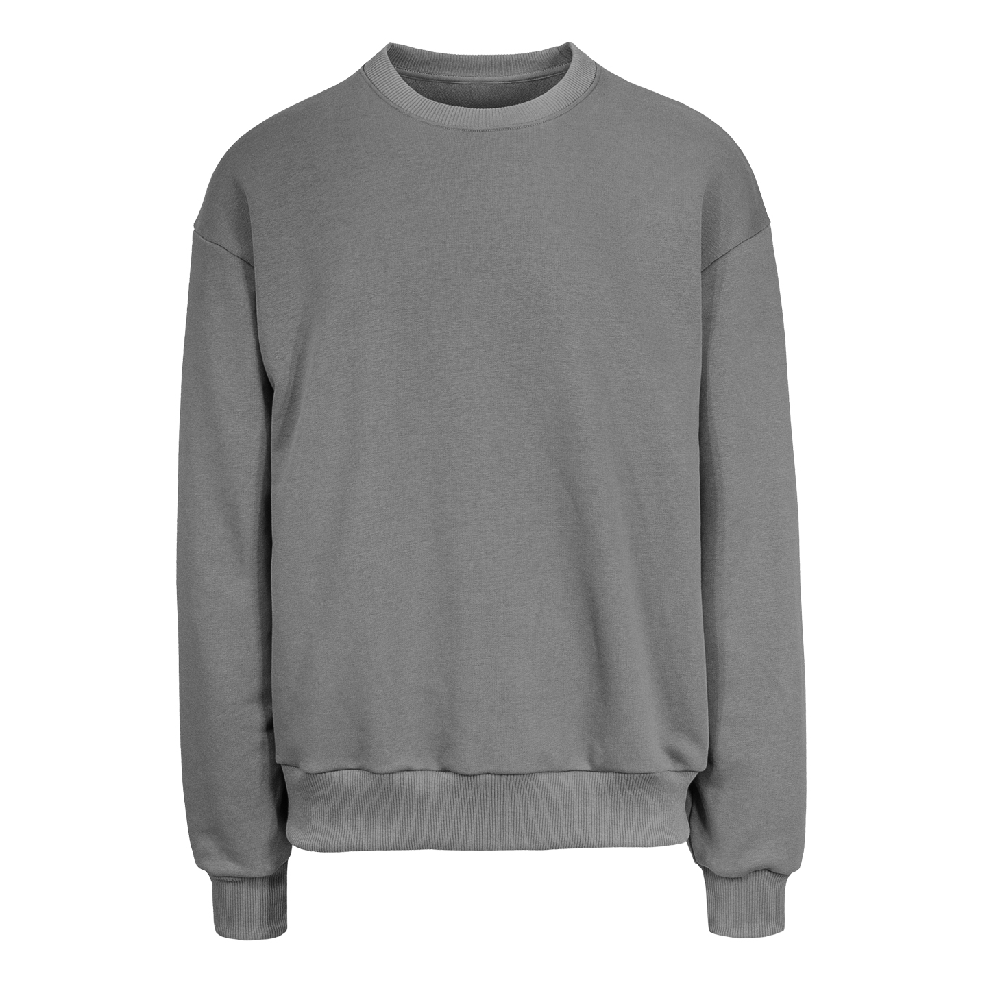Felpa 365 oversize unisex girocollo - 11 - Grigio Cool