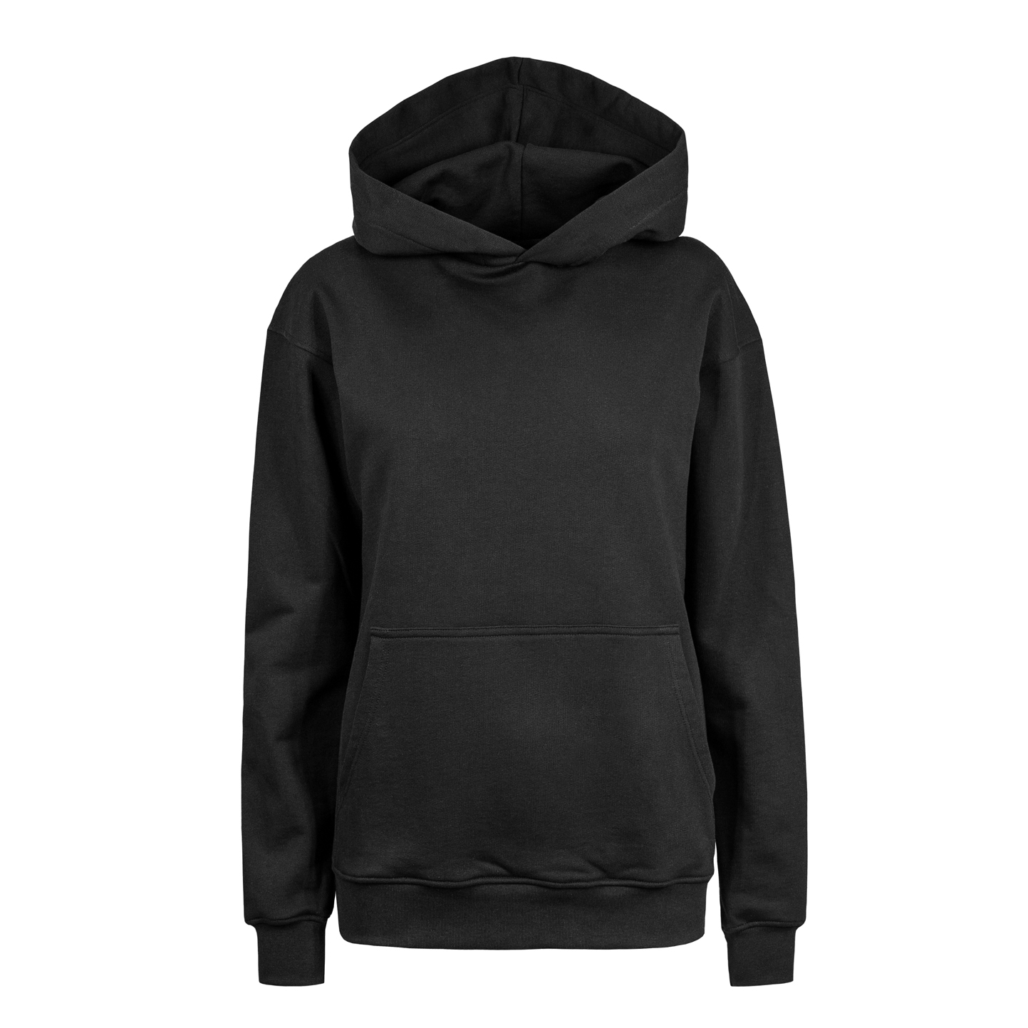 Felpa 365 oversize unisex con cappuccio - 12 - Nero
