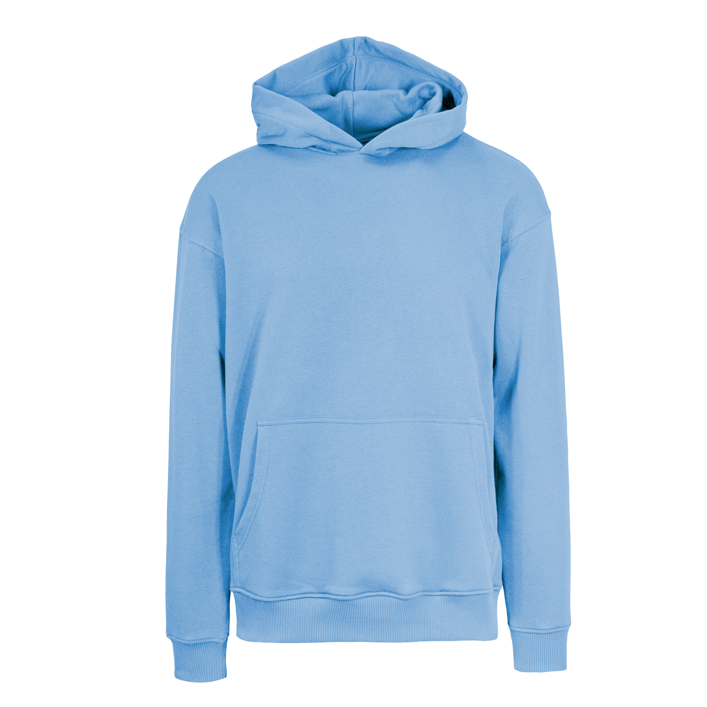 Felpa 365 oversize unisex con cappuccio - 31 - Celeste