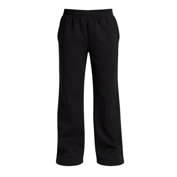 Pantalone Street in felpa soft unisex - 12 - Nero