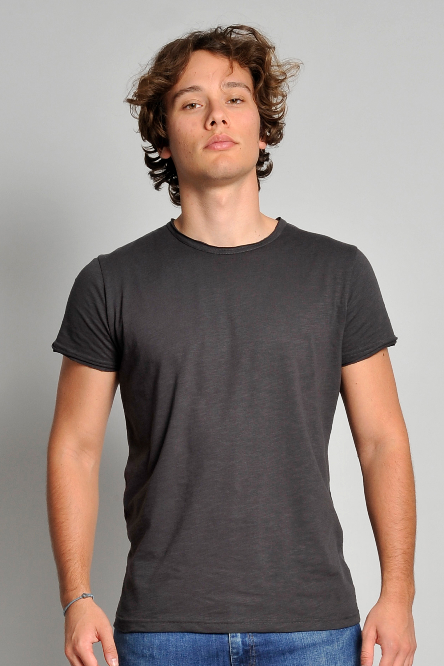 Maglia Fiammata C/T M/C T/V 100% Cot. 145 gr/m Nero S