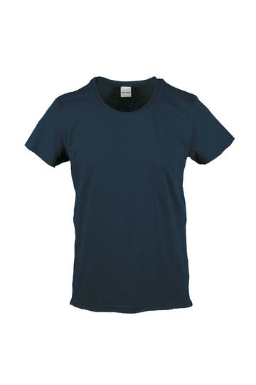 Moda Maglia scollo tondo - NY - Blu Navy