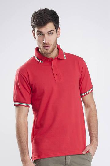 Italy polo piquè manica corta