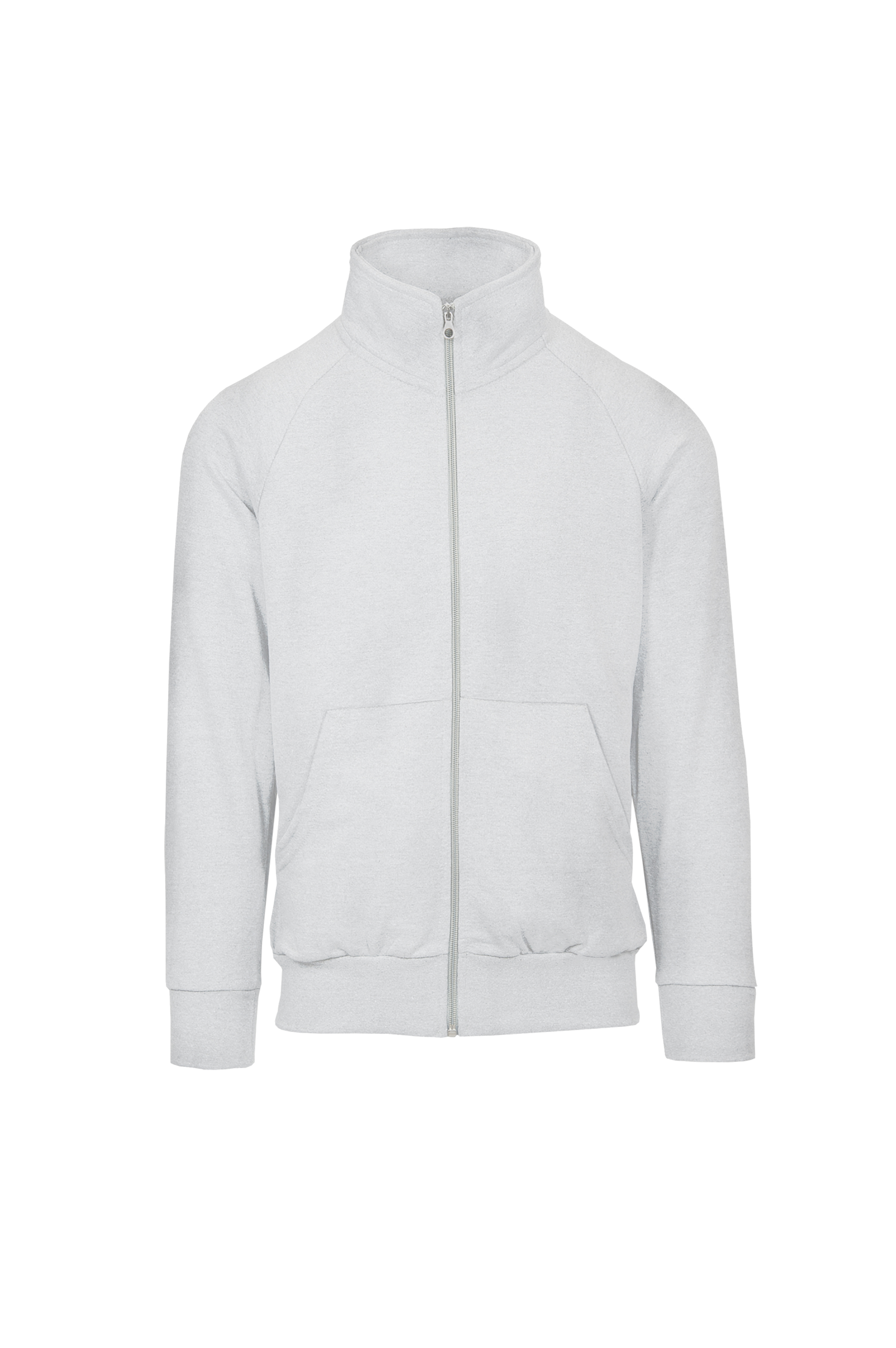 Jacket Felpa F/Zip F/Terry 70/30% Cot/Pol 240 gr/m Nero XS - 99 - Bianco XS