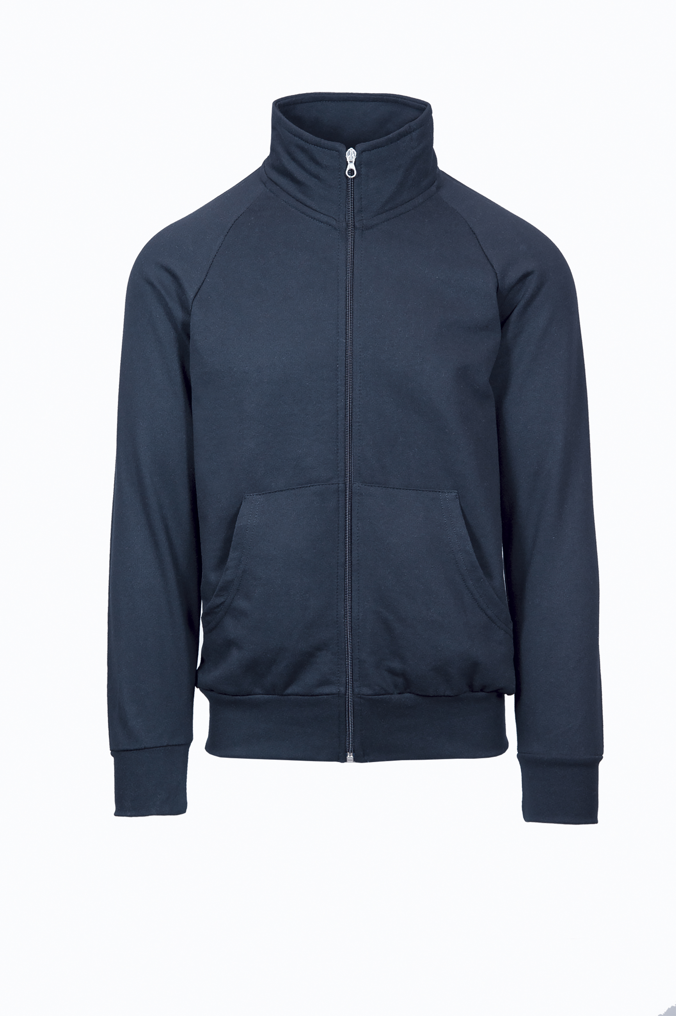 Jacket Felpa F/Zip F/Terry 70/30% Cot/Pol 240 gr/m Nero XS - 18 - Blu