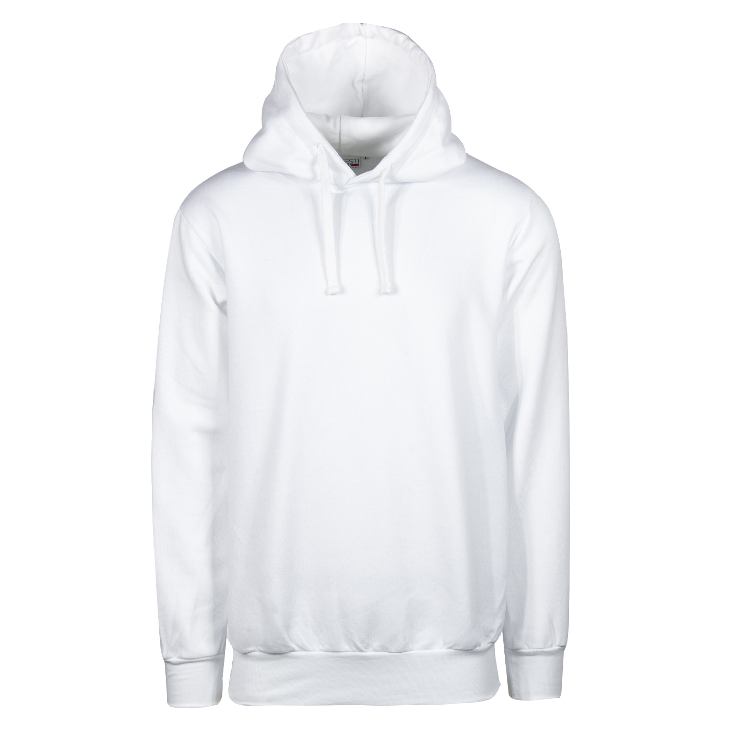 Felpa Cappuccio no Marsupio 70/30% Cot/Pol 280 gr Nero XS - Bianco XS