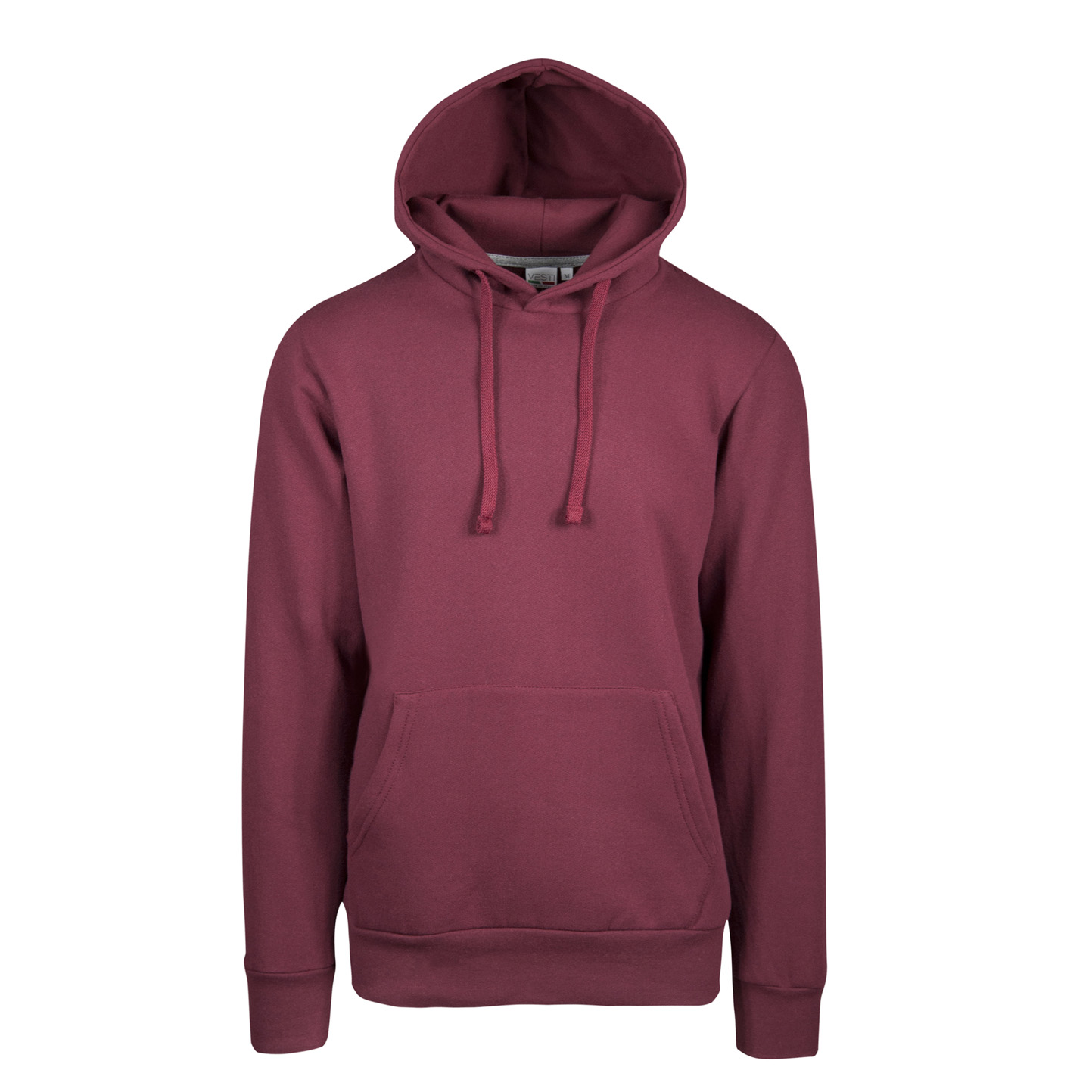 Felpa Unisex Cappuccio 70/30% Cot/Pol 280 gr/m2 Nero XS - 48 - Bordeaux Sport