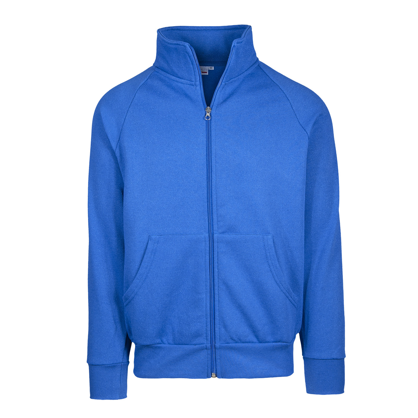 Felpa Jacket Zip Lunga 70/30% Cot/Pol 280 gr/m2 Nero XS - 27 - Royal Sport XXS 1/2 anni