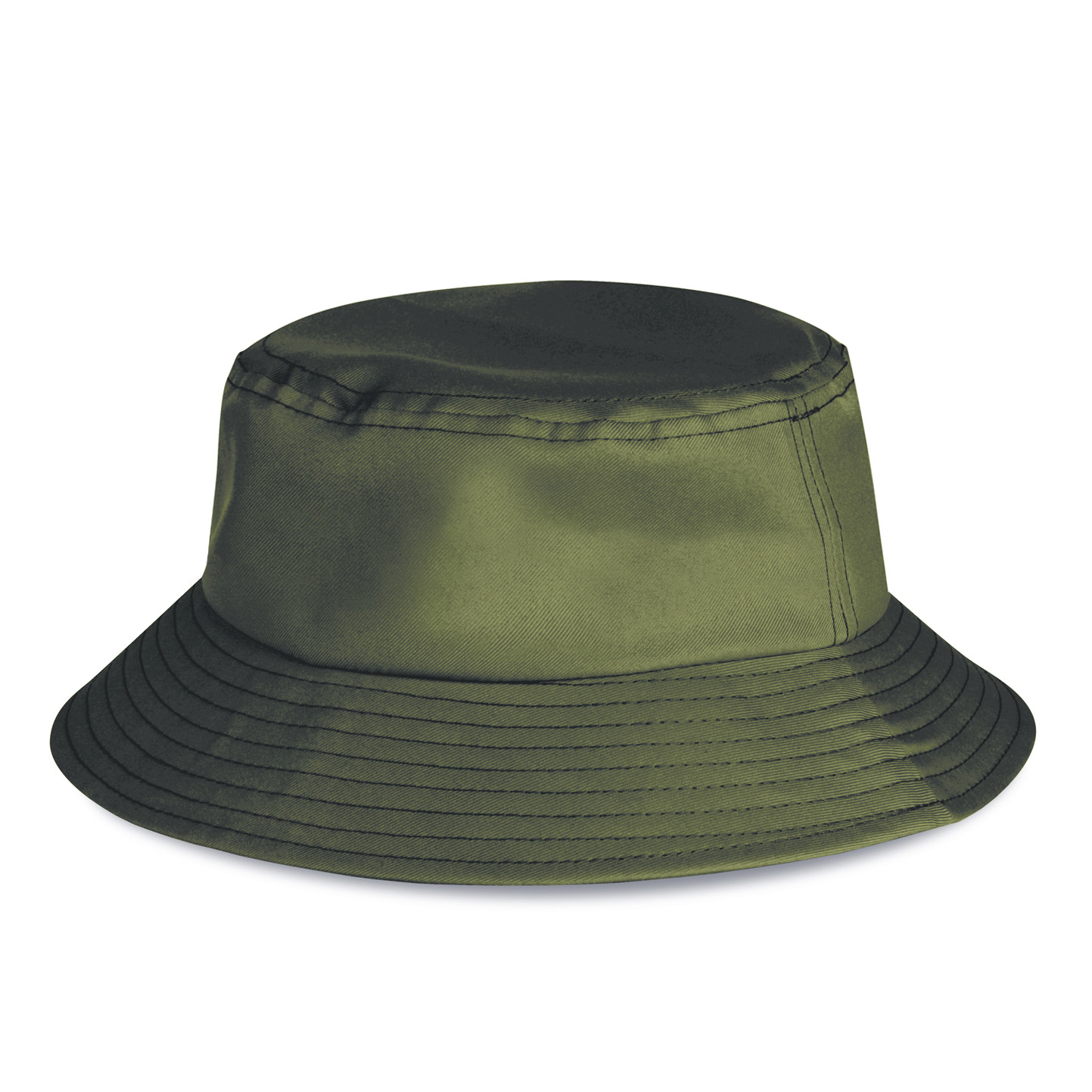 Hat Cappellino Miramare a Falde 100% Cot Beige - MG - Military Green