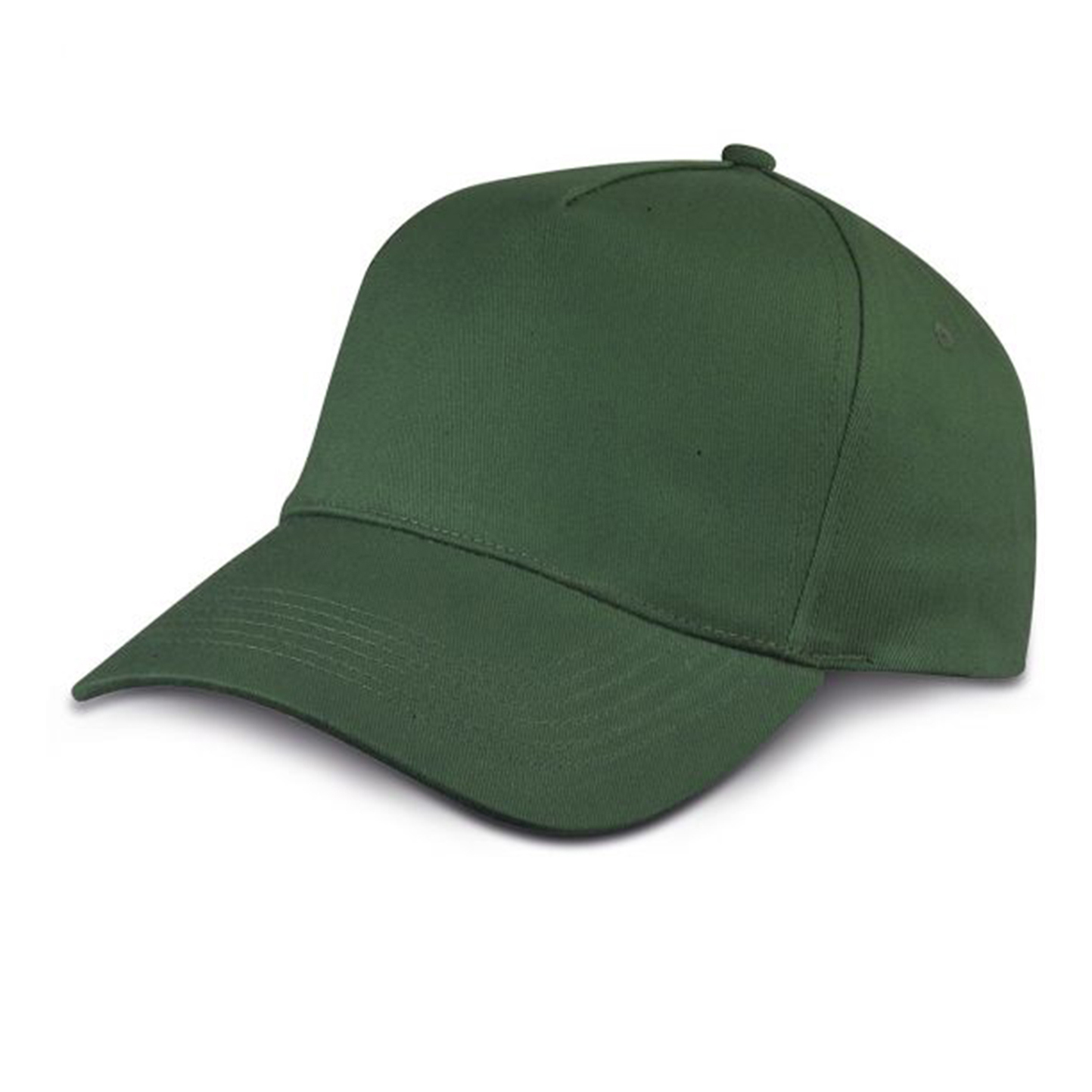 Baseball Cap 5/Pannelli 100% Cotone Azure - FG - Forest Green