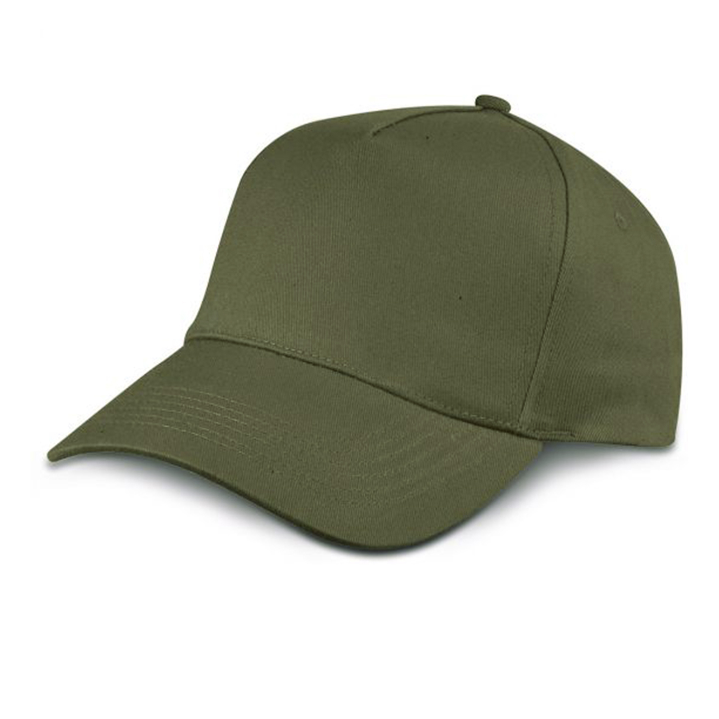 Baseball Cap 5/Pannelli 100% Cotone Azure - OL - Olive
