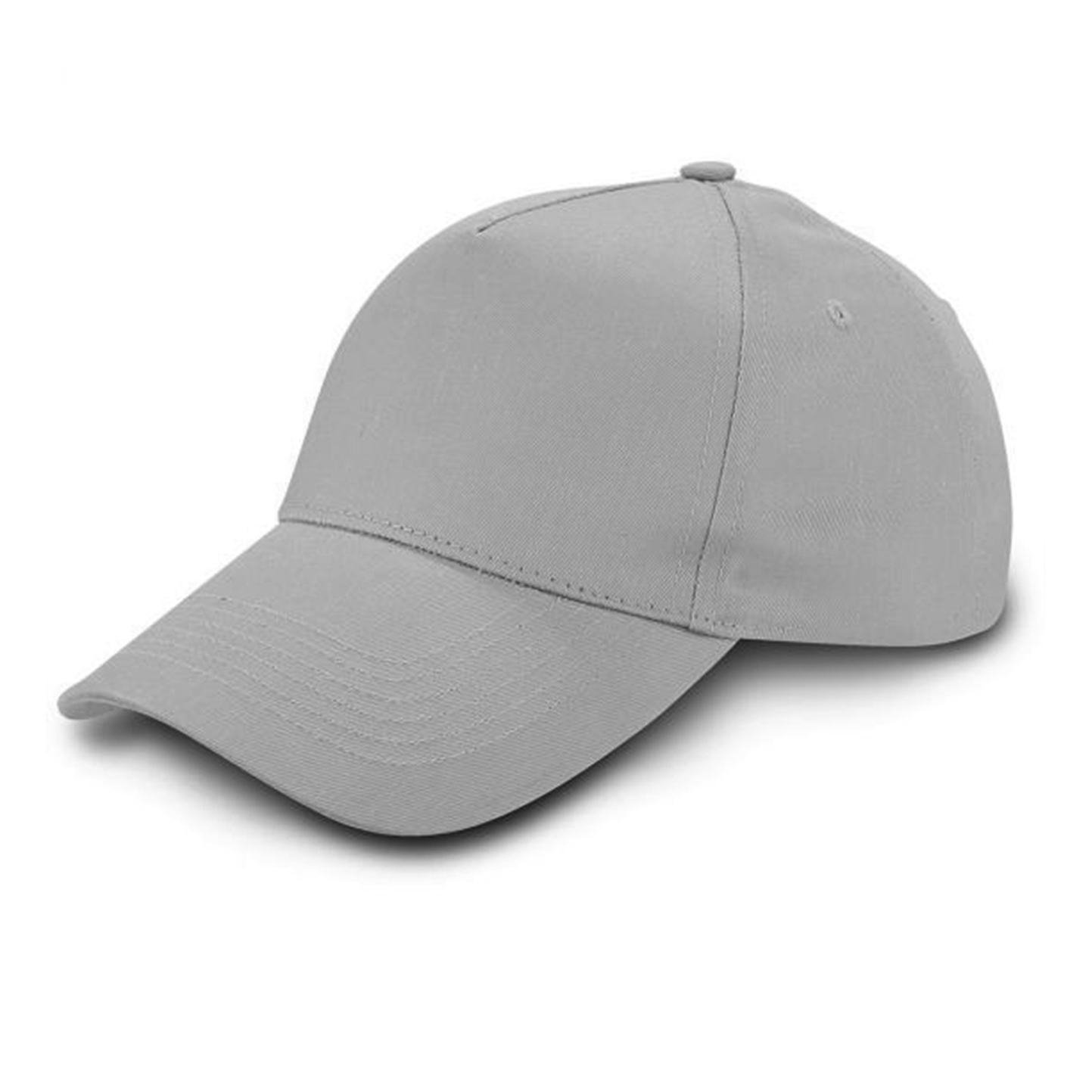 Baseball Cap 5/Pannelli 100% Cotone Azure - GY - Grey