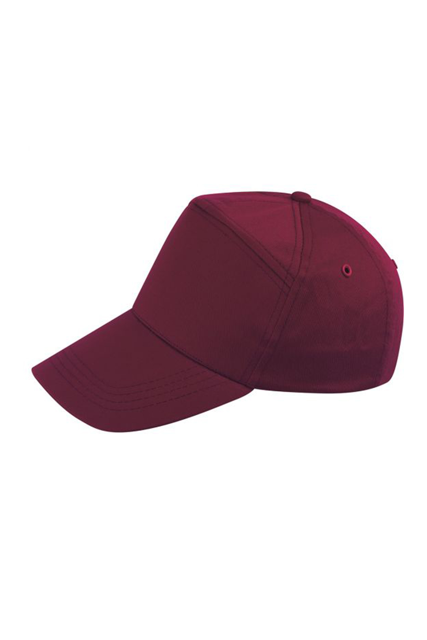 Golf Cap 7 Pannelli 100% Cotone Bordeaux - BD - Bordeaux