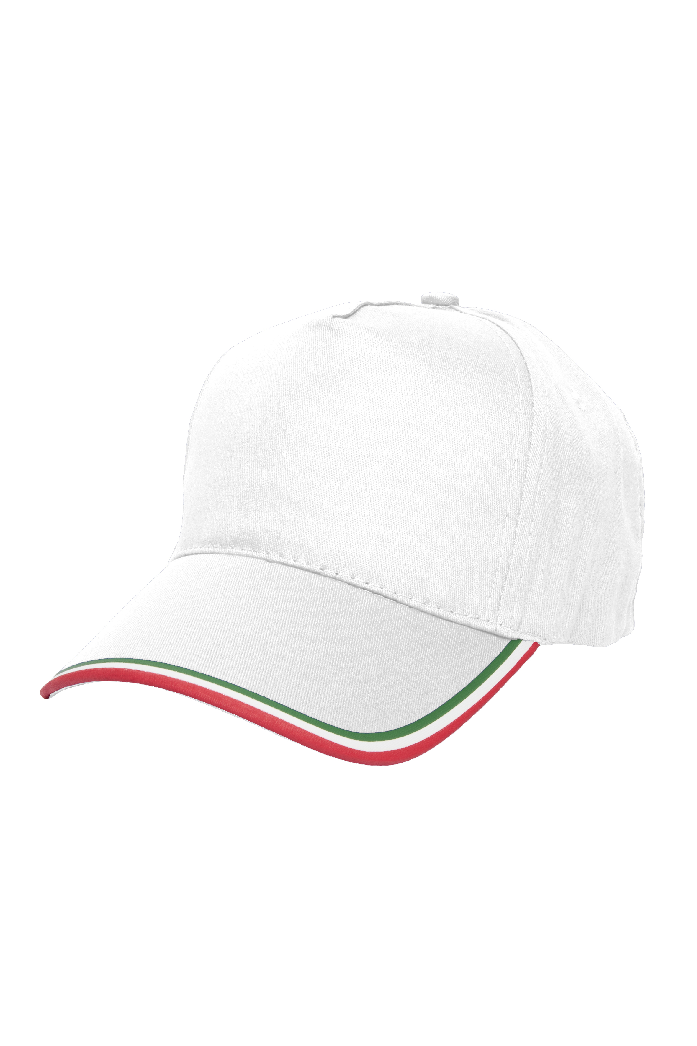 Stile Italia Cap 5 Pannelli 100% Cotone Navy - WH - White
