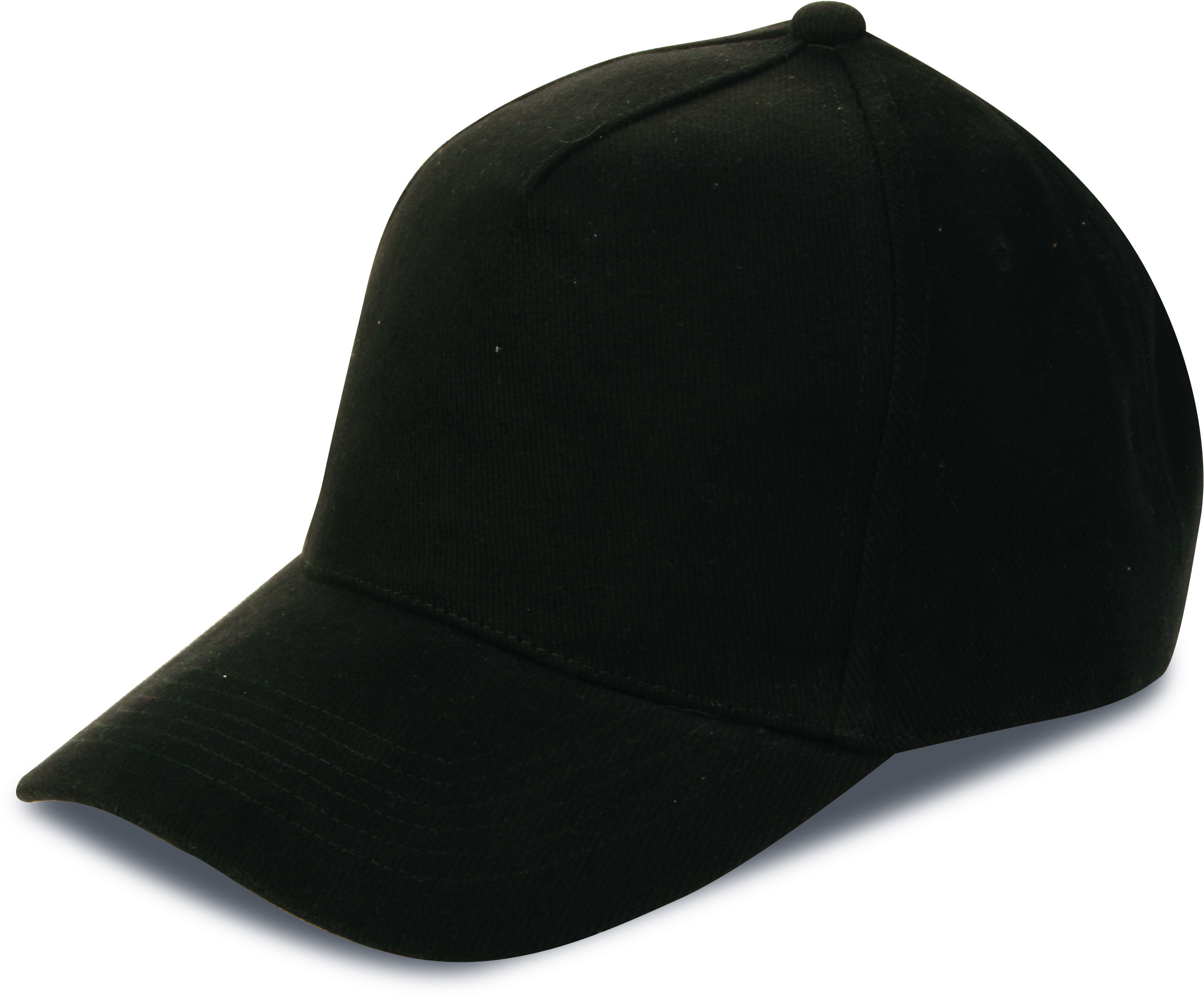 Heavy Cap 5 Pannelli 100% Cotone Black - BK - Black