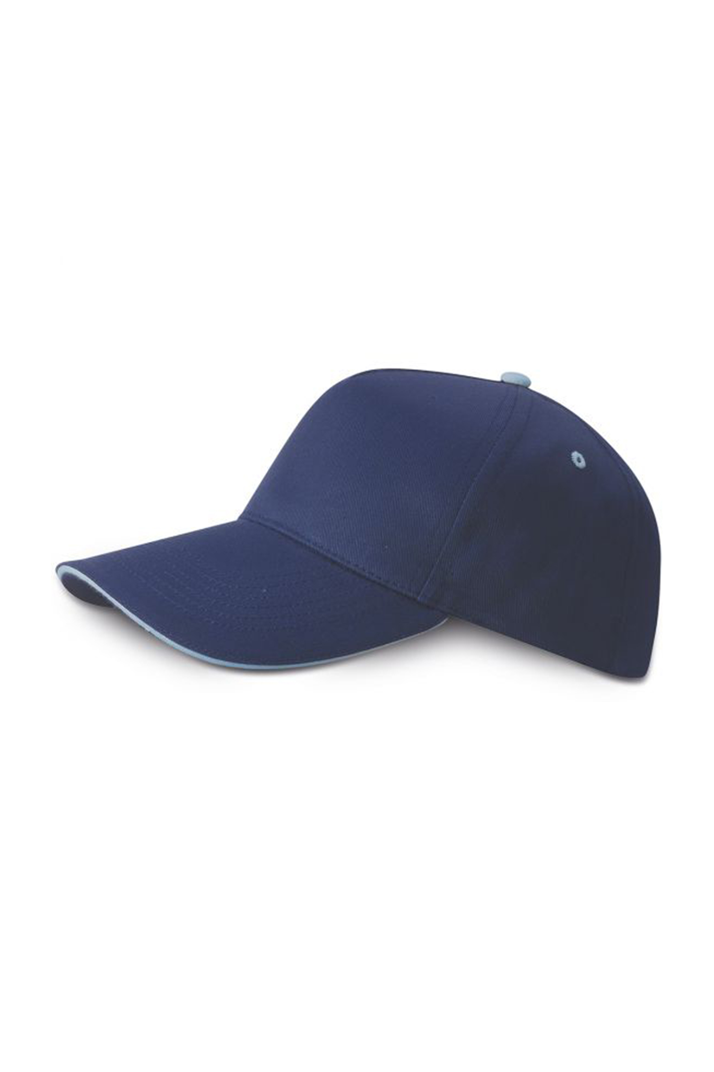 Top Cap 5 Pannelli 100% Cotone Black - NY - Navy