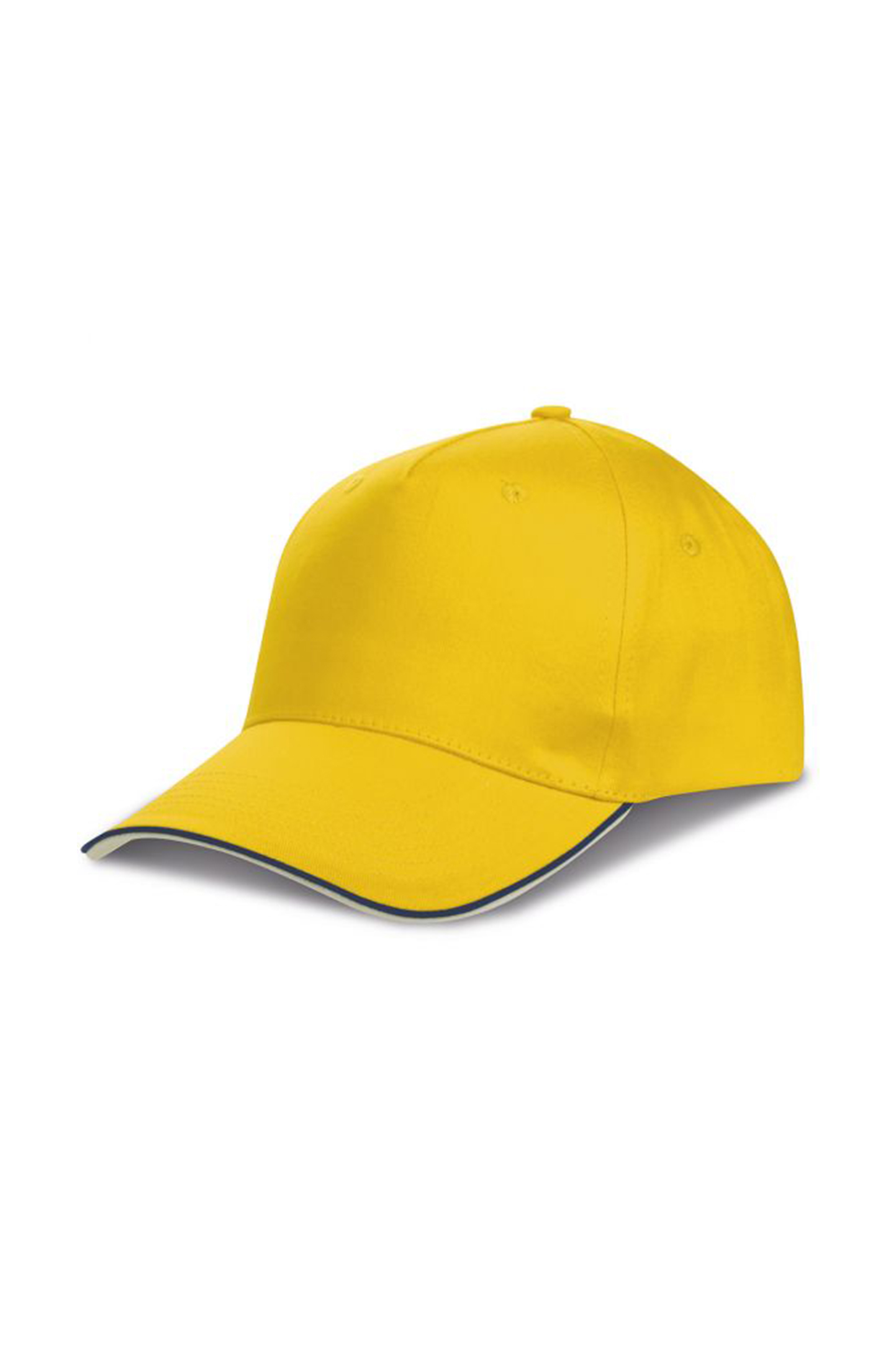 Energy Cap 5 pannelli 100% Cotone Beige - YE - Yellow