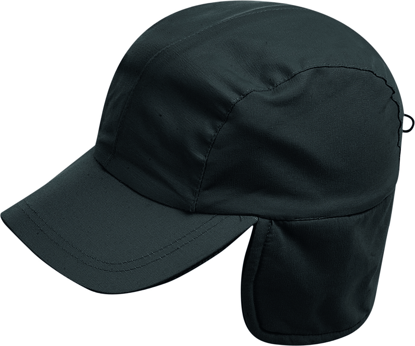 Canadian Cap 4 pannelli Nylon/Pile Black - BK - Black