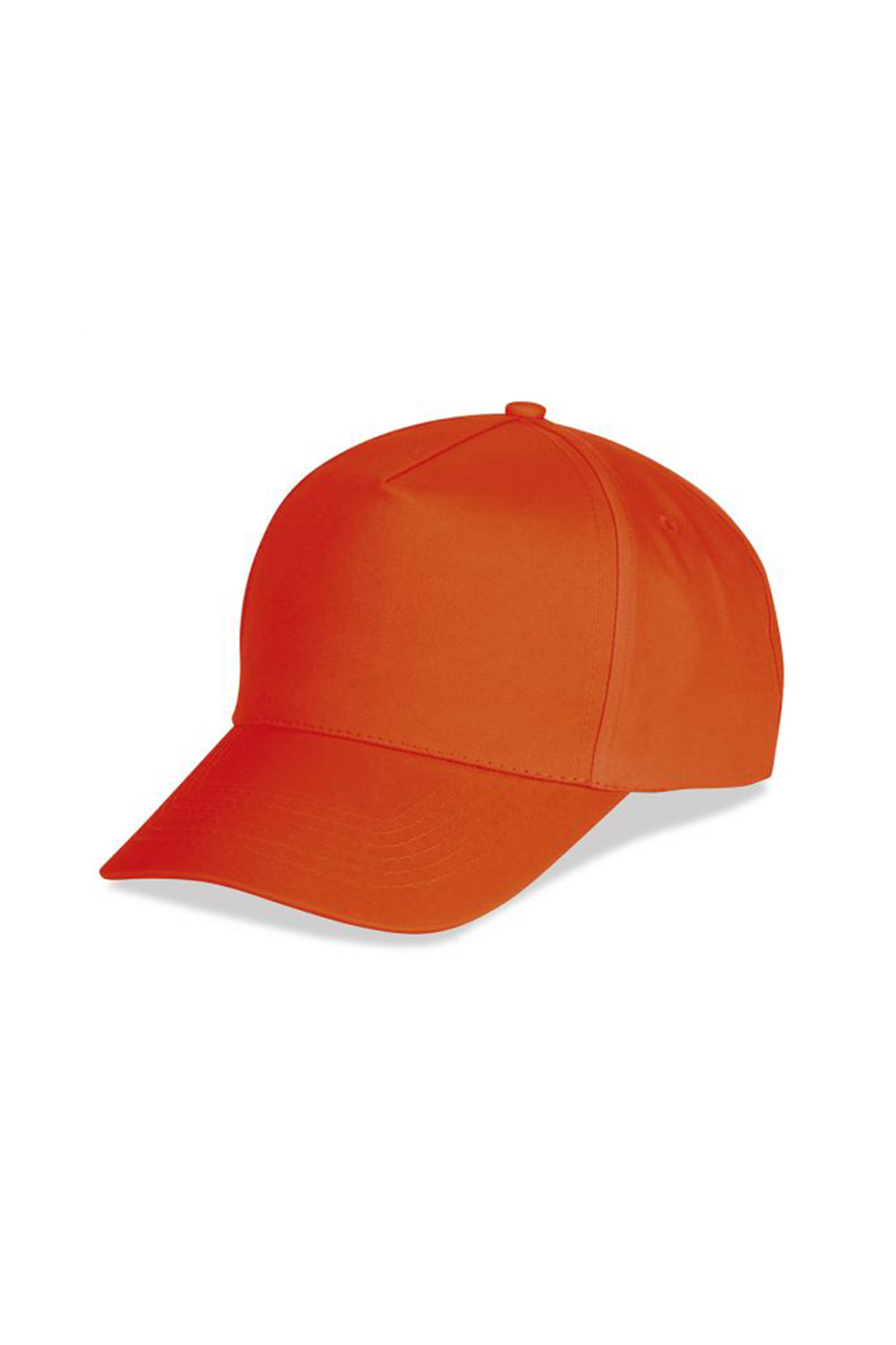 Baseball Fluo Cap 5 Pannelli 100% Poliestere Fuchsia Fluo - OR - Orange