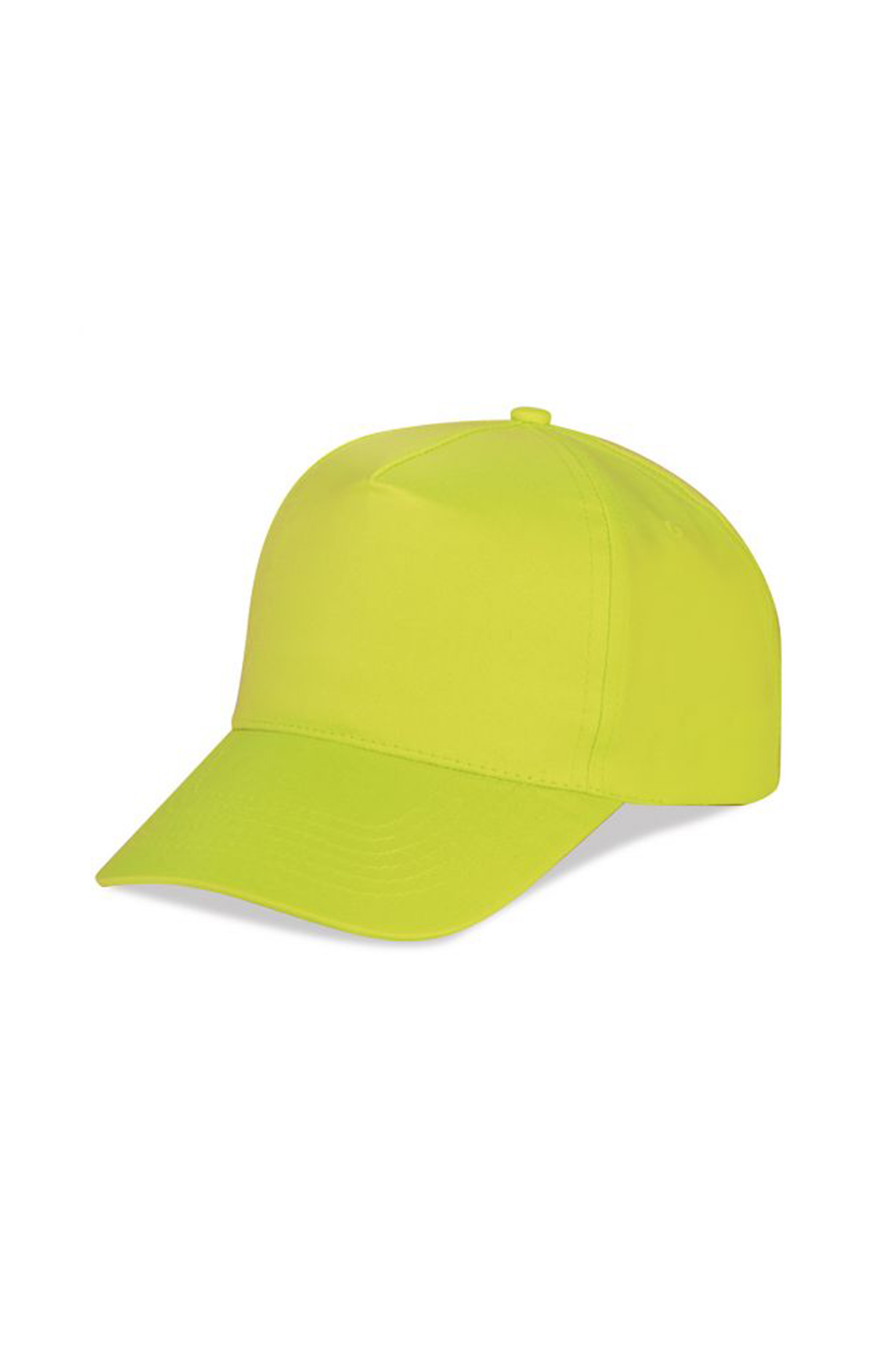 Baseball Fluo Cap 5 Pannelli 100% Poliestere Fuchsia Fluo - YE - Yellow
