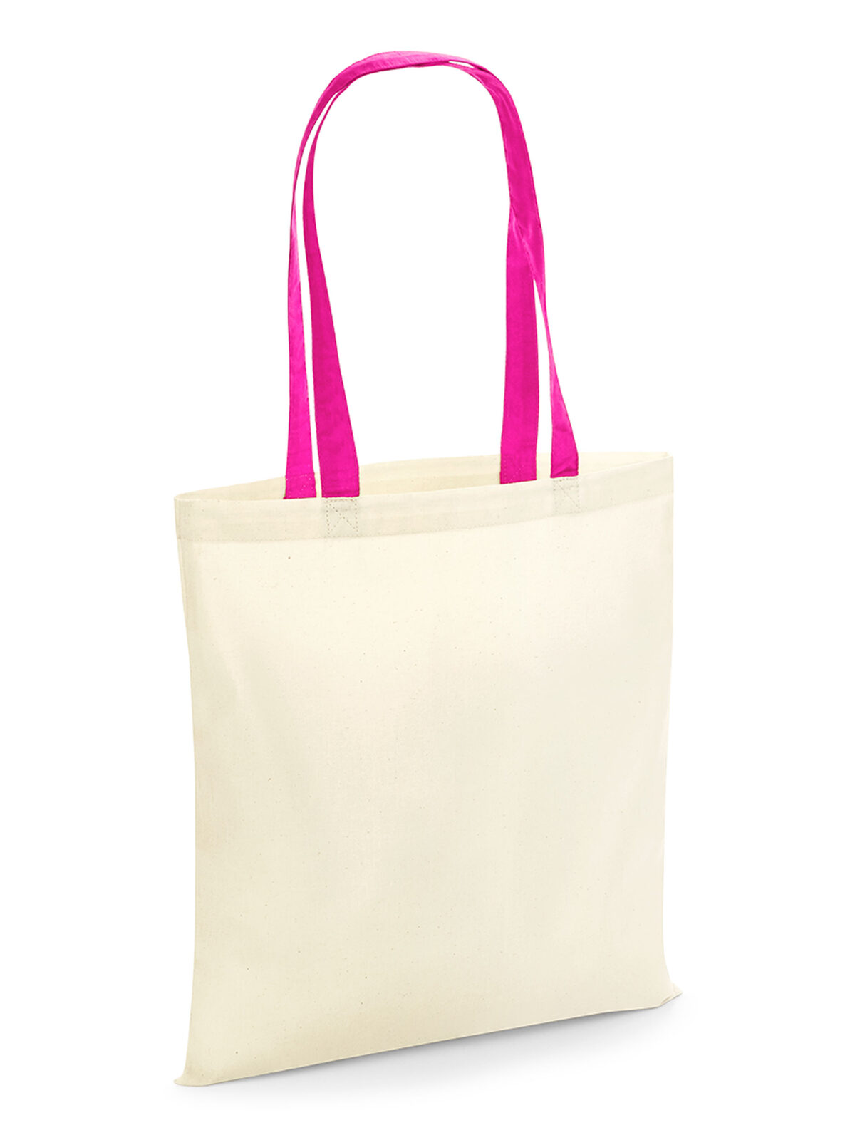 Bag for Life - Contrast Handles - 057 - Fuchsia