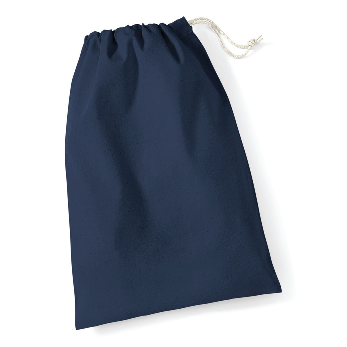 Sacchetto in cotone taglia L - NAV - Navy