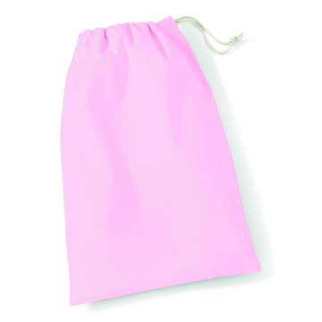 Cotton Stuff Bag L - PIN - classic pink