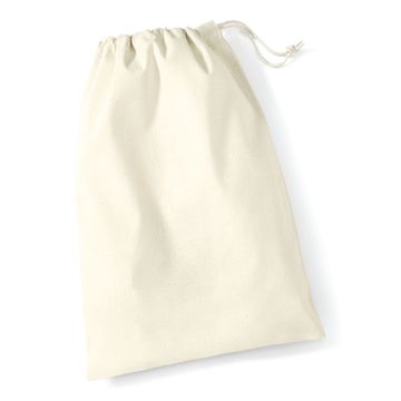 Cotton Stuff Bag L - NAT - natural