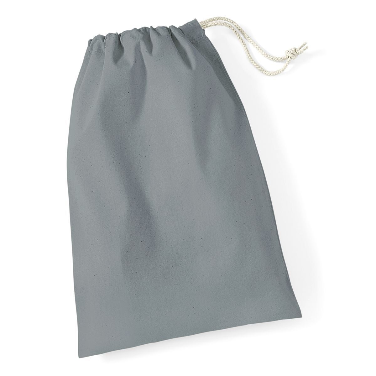 Sacchetto in cotone taglia M - PUG - Pure Grey