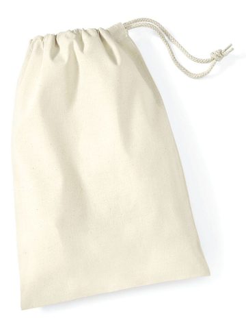 Cotton Stuff Bag S - NAT - natural