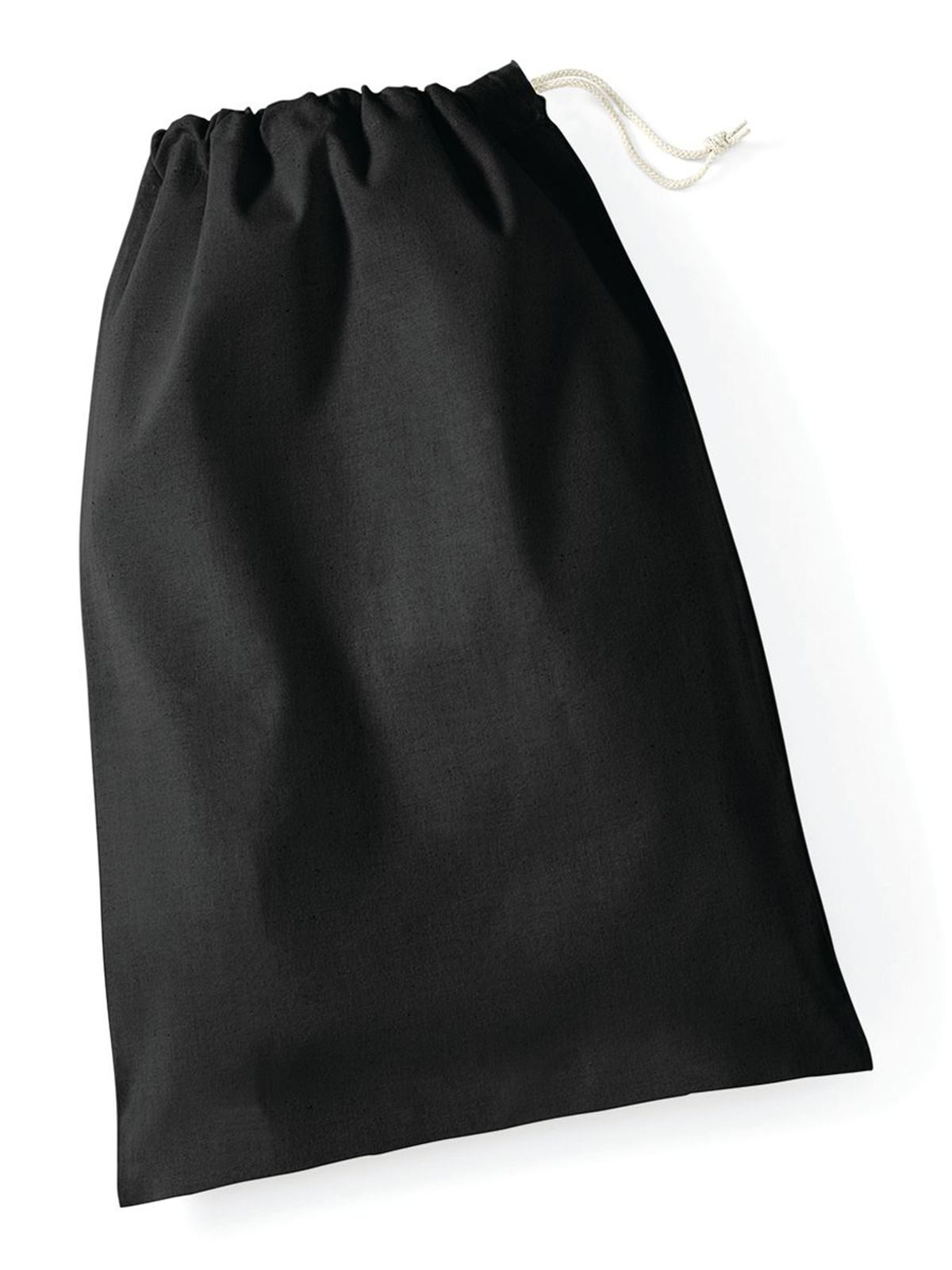 Sacchetto in cotone taglia XL - BLK - Black