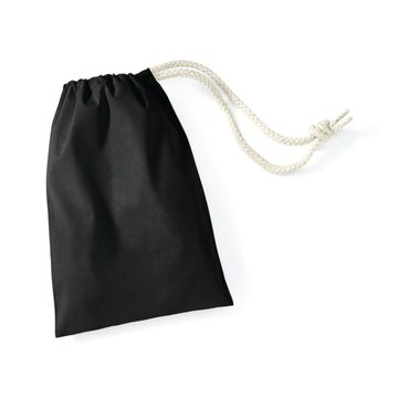 Cotton Stuff Bag XXS - BLK - black