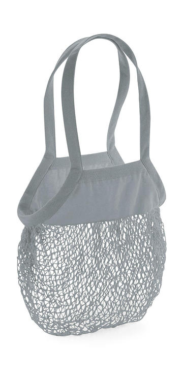 Organic Cotton Mesh Grocery Bag - 115 - PURE GREY