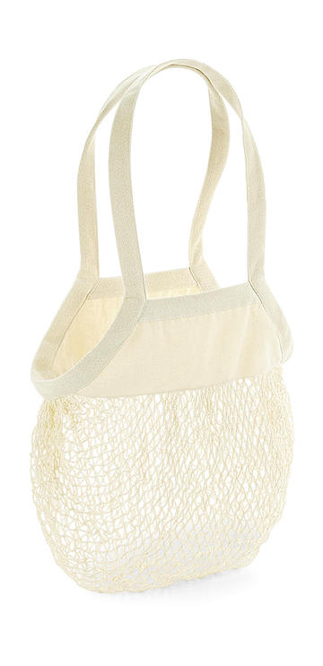 Organic Cotton Mesh Grocery Bag - NAT - natural