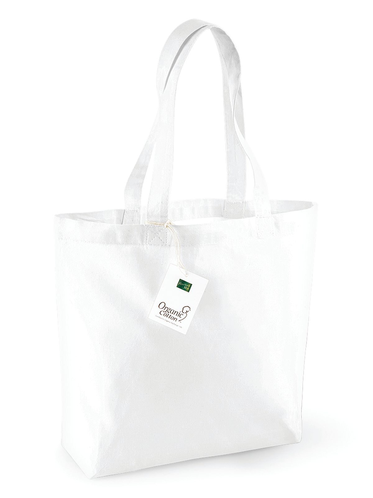 Organic Cotton Shopper - WHI - White