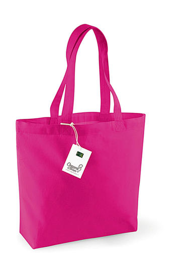 Organic Cotton Shopper - FUS - fuchsia