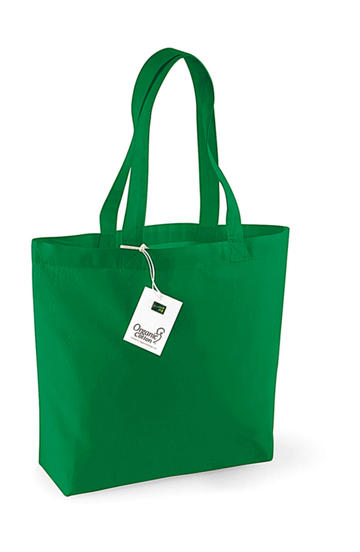 Organic Cotton Shopper - KEL - KELLY GREEN