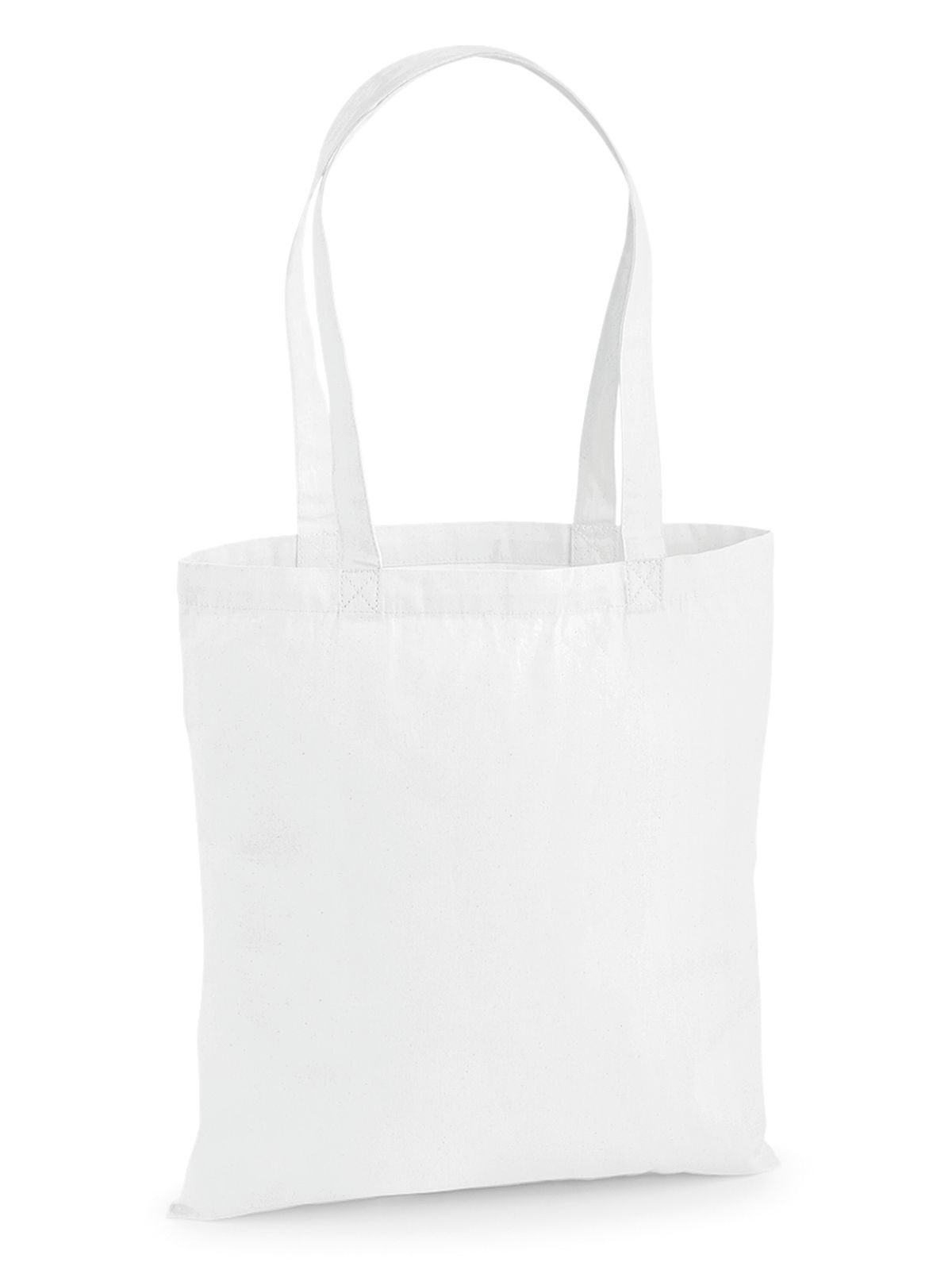 Premium Cotton Bag - WHI - White