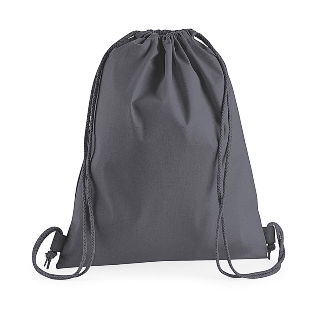 Premium Cotton Gymsac - GPH - Graphite grey