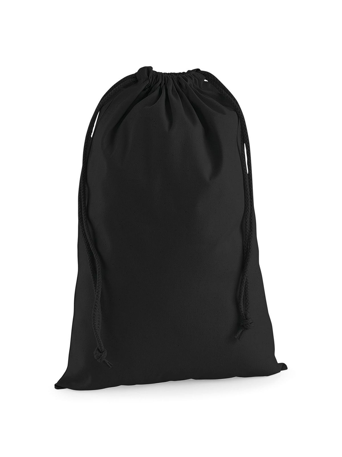 Premium Cotton Stuff Bag - BLK - Black