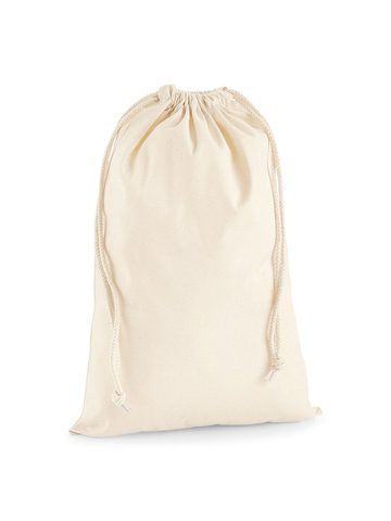 Premium Cotton Stuff Bag - NAT - natural