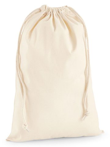 Premium Cotton Stuff Bag XL - NAT - natural