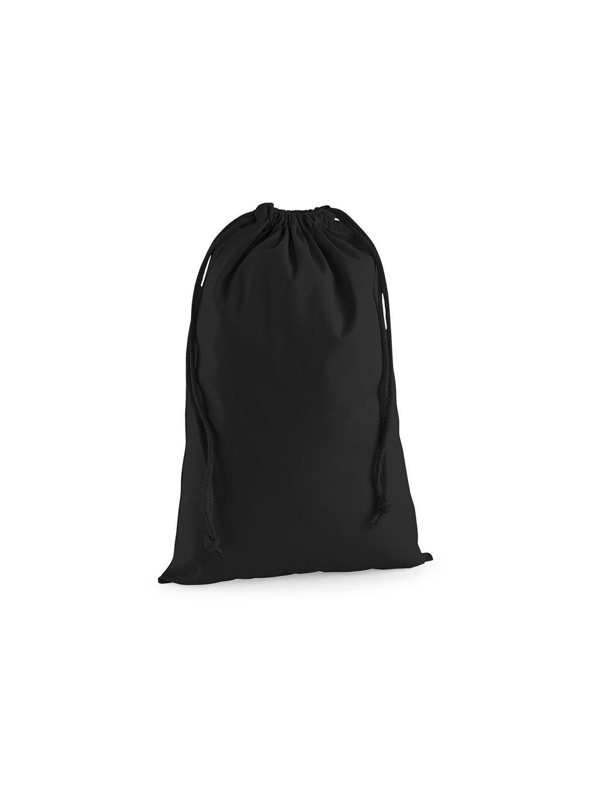 Premium Cotton Stuff Bag XS - BLK - Black