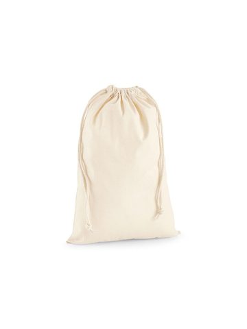 Premium Cotton Stuff Bag XS - NAT - natural