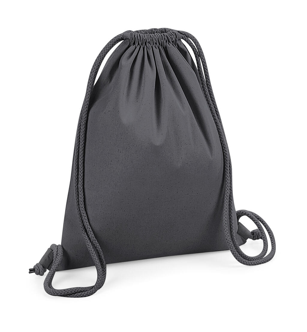 Organic Premium Cotton Gymsac - GPH - Graphite grey