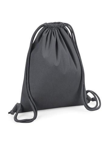 Organic Premium Cotton Gymsac - GPH - graphite grey