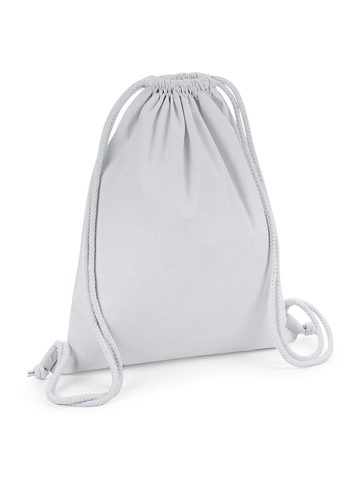 Organic Premium Cotton Gymsac - LGR - light grey
