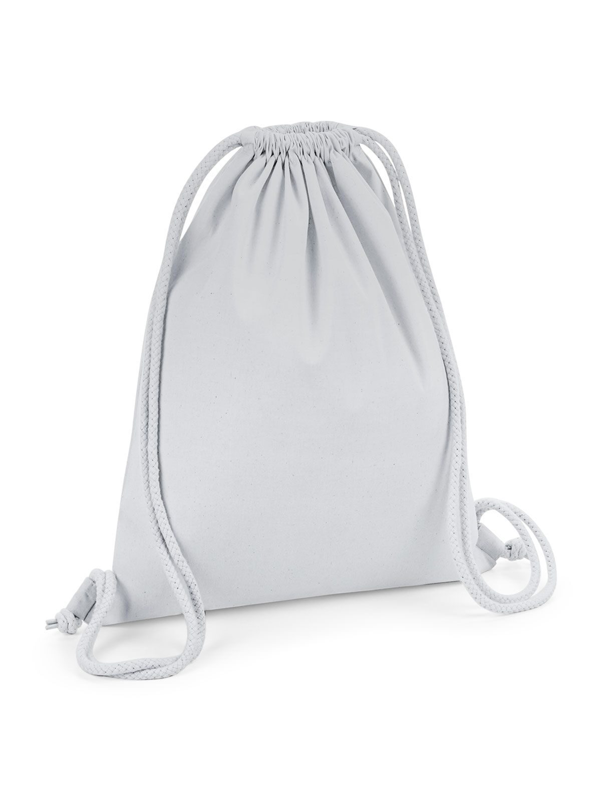 Organic Premium Cotton Gymsac - LGR - Light grey